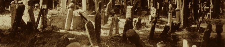 Üsküdar'da mezarlık, 1890'lar.